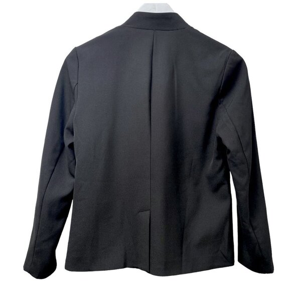 CARTONNIER Black Blazer Size Small Petite Womens Open Front Jacket Anthropologie - Picture 3 of 9
